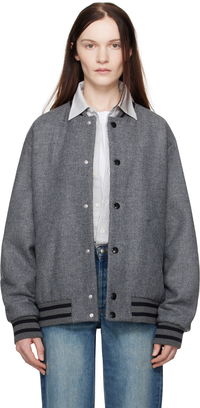 Wool Bomber Jacket