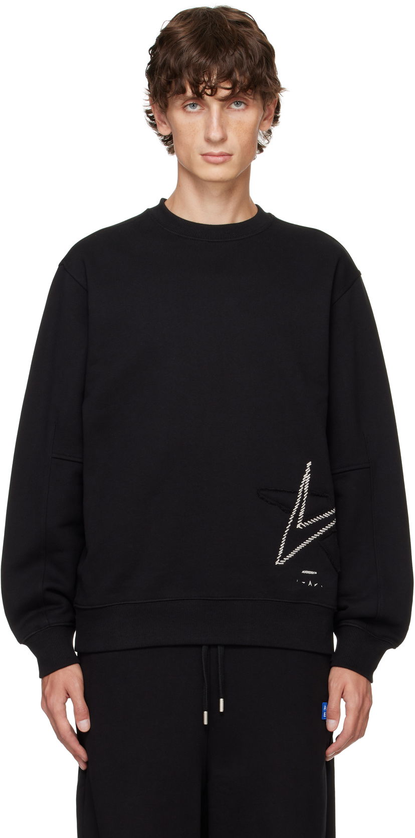 Huppari ADER ERROR Stad Product. 42 Sweatshirt Musta | BN01FWSW0103BK