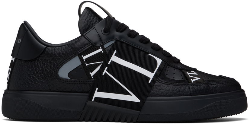 Tennarit ja kengät Valentino Valentino Garavani VL7N Low-Top Calfskin Musta | 5Y2S0C58WRQ