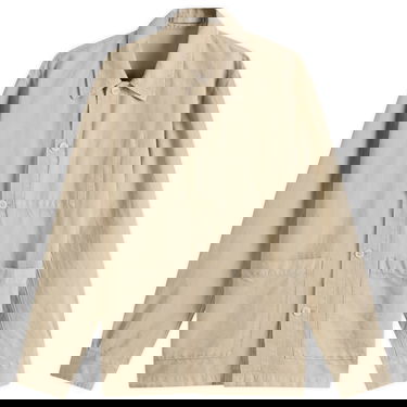 Paita NORSE PROJECTS Julian Cotton Linen Overshirt, Size Large Beige | N40-0823-2053, 1