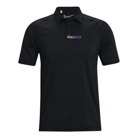 Poolopaita Under Armour Rush Bonded Polo Shirt Musta | 1366253-001
