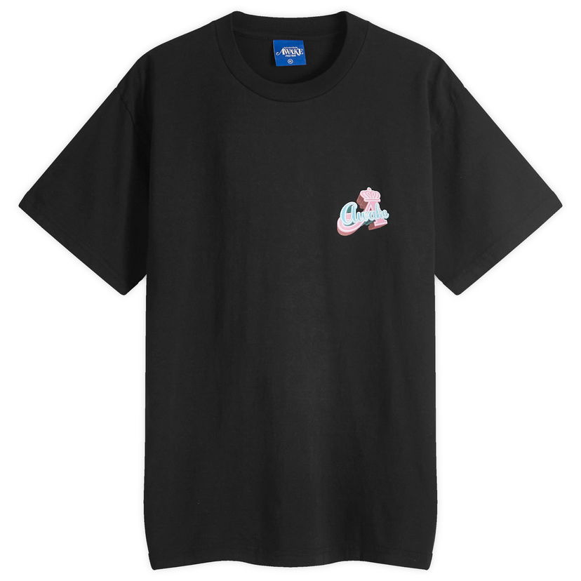T-paita Awake NY Crown A T-Shirt Musta | AWK-FW24-TS302-BLK