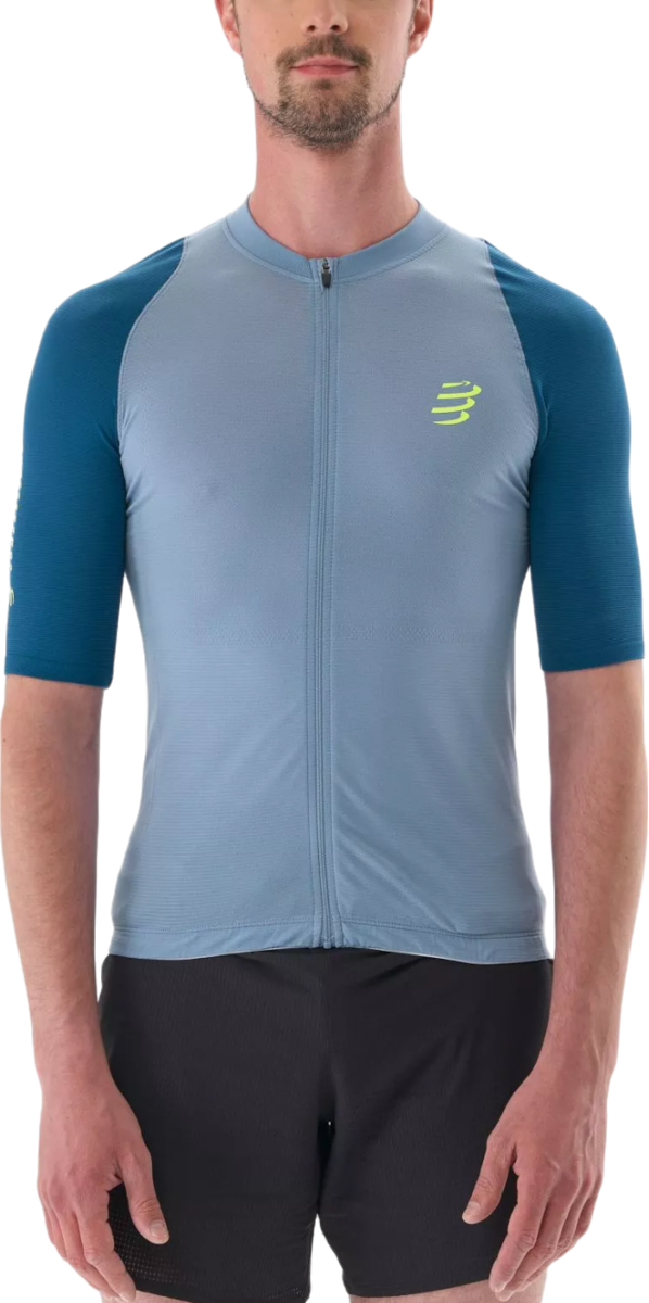 T-paita Compressport Trail Racing Postural Short Sleeve Top Sininen | atsm4905096l