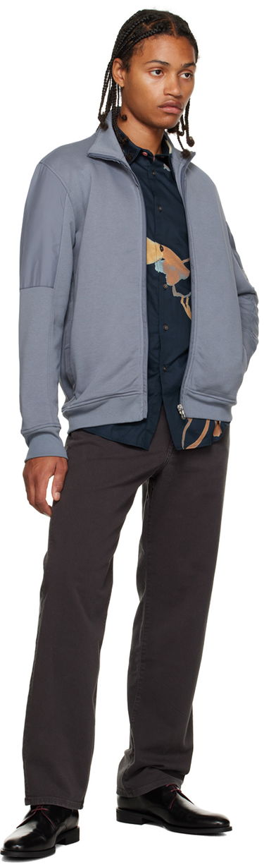 Huppari Paul Smith PS Paul Smith Zip Track Jacket Harmaa | M2R-437Y-L21116-43D, 3