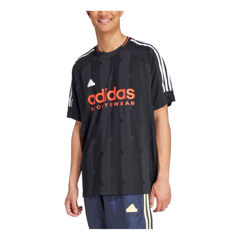 T-paita adidas Performance House of Tiro Jacquard Jersey Musta | IW3586