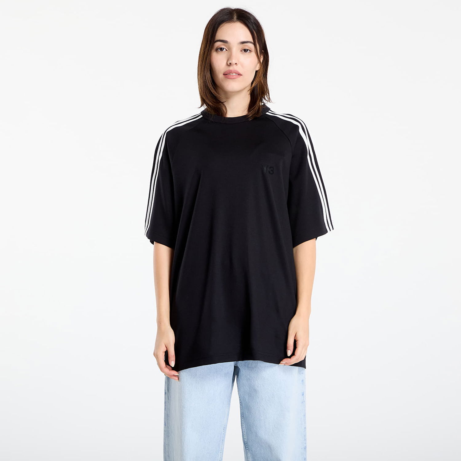 T-paita Y-3 Y-3 Wire T-Shirt Musta | JW7352, 1