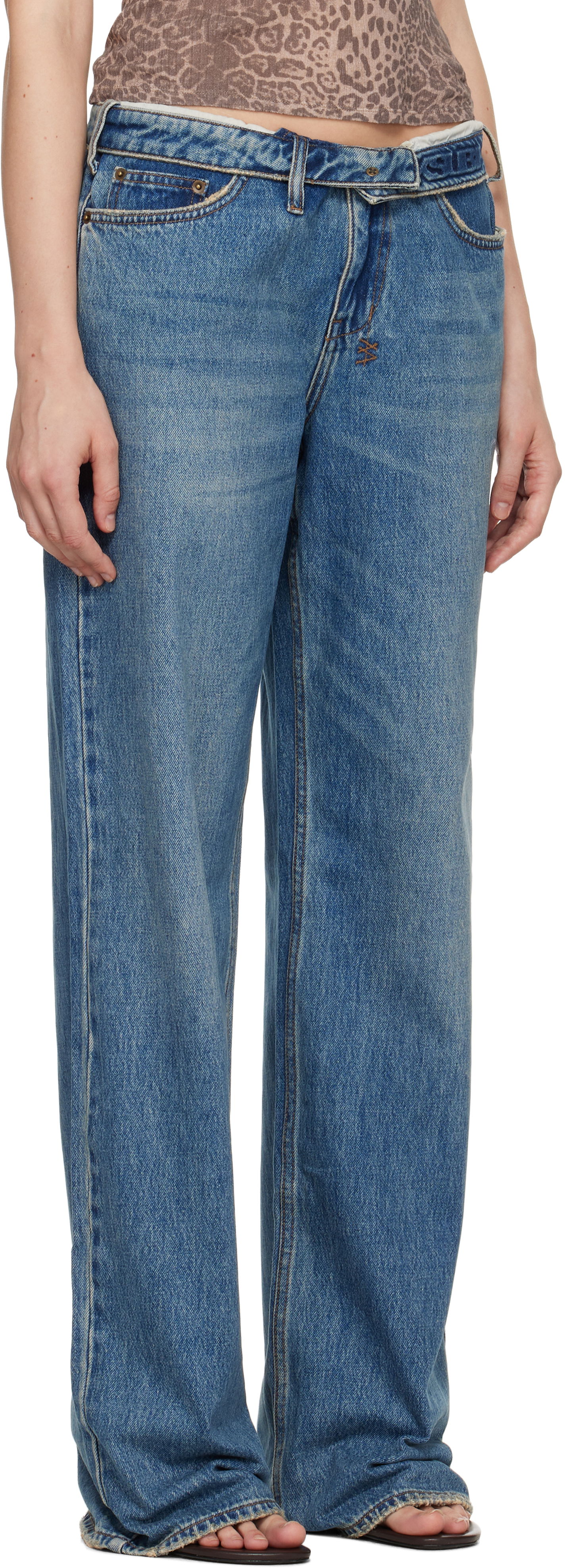 Jeans Ksubi Low Rider Flip Jeans Sininen | WPF25DJ014, 1