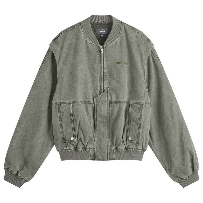 Bomber-takki Represent Clo Inset Sleeve Bomber Jacket Vihreä | MLM1034-066