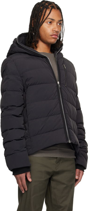 Puffer takki Rick Owens Concordians Quilted Down Jacket Musta | RU02E1722 MTD1, 1