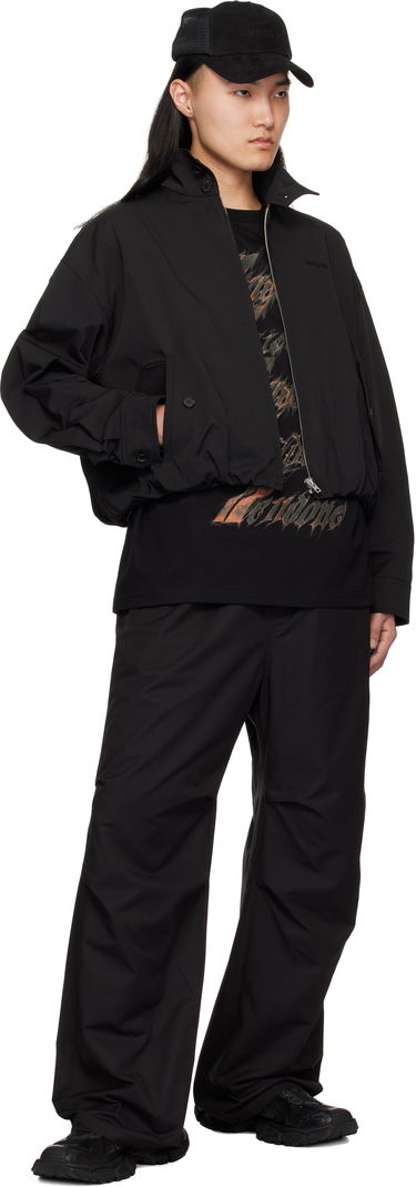 Bomber-takki We11done We11done Harrington Jacket Musta | WD-JP0-25-003-U-BK, 3