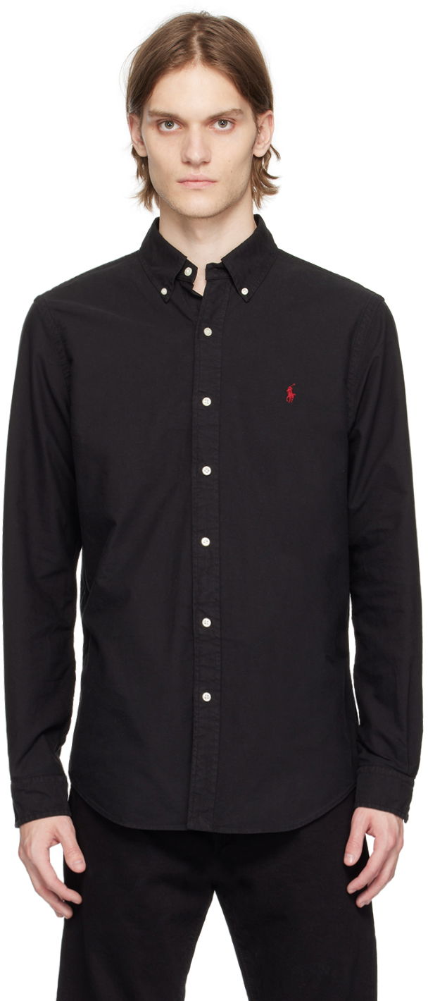 Paita Polo by Ralph Lauren Ralph Lauren Garment-Dyed Oxford Shirt Musta | 710716303002