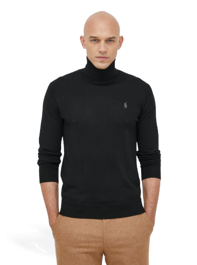 Villapaita Polo by Ralph Lauren Pullover Turtleneck Musta | 710876851001