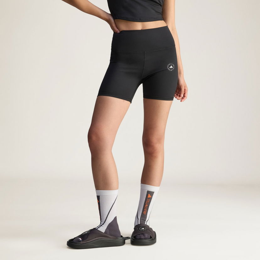 Shortsit adidas Performance adidas By Stella McCartney Short Yoga Musta | KA0632