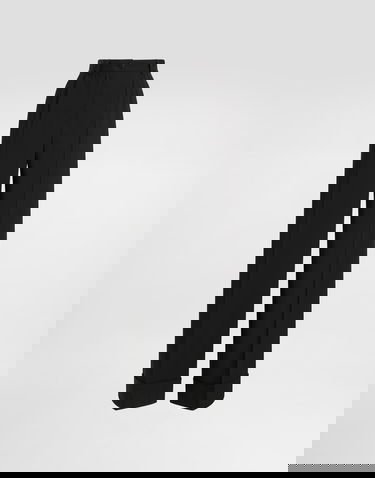 Housut Dolce & Gabbana Dolce & Gabbana Bi-Stretch Wool Cuffed Trousers Musta | FTBM0TGDC7QN0000, 0