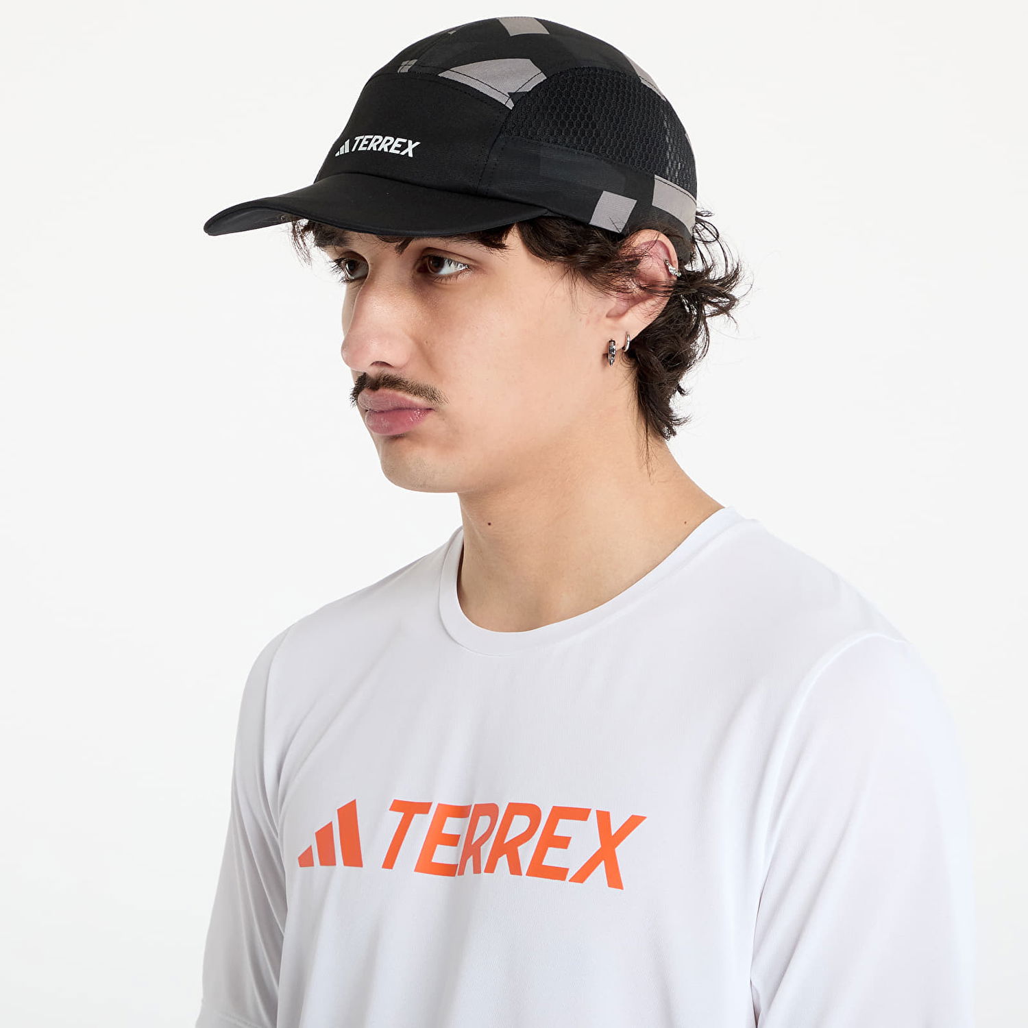 Korkki adidas Performance Terrex Climacool 5-Panel Graphic Cap Musta | JD3427, 0