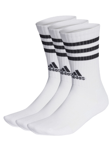 Alusvaatteet ja sukat adidas Originals Socks 3S Cushioned Crew Valkoinen | ht3458