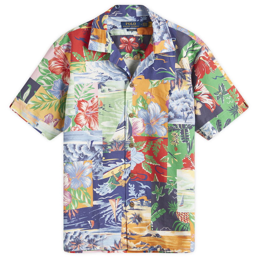 Paita Polo by Ralph Lauren Ralph Lauren Patchwork Beach Vacation Shirt Monivärinen | 710964762001