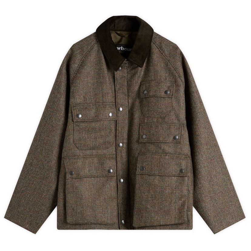 Takki Barbour Heritage + Editor Wool Jacket Monivärinen | MWO0300OL71