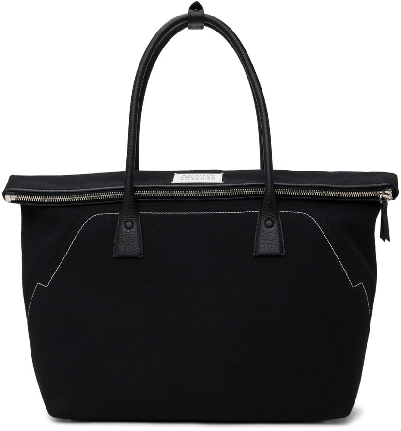 Kangaskassi Maison Margiela 5AC Shopping Large Tote Bag Musta | SB1WC0013 P4348