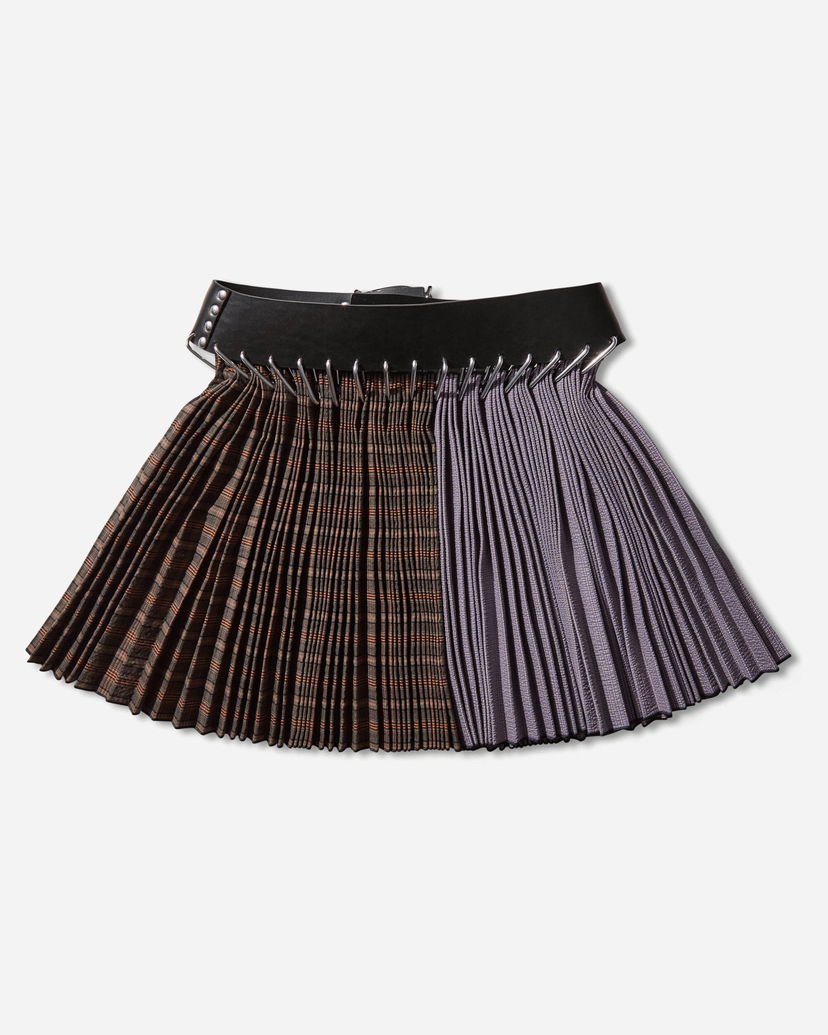 Hame Chopova Lowena Cotton Mini Carabiner Skirt Monivärinen | 3343 PRPLBRWN