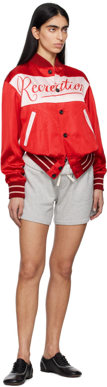 Bomber-takki Bode Bode Postcard Rally Jacket Punainen | MRS25JA021, 3