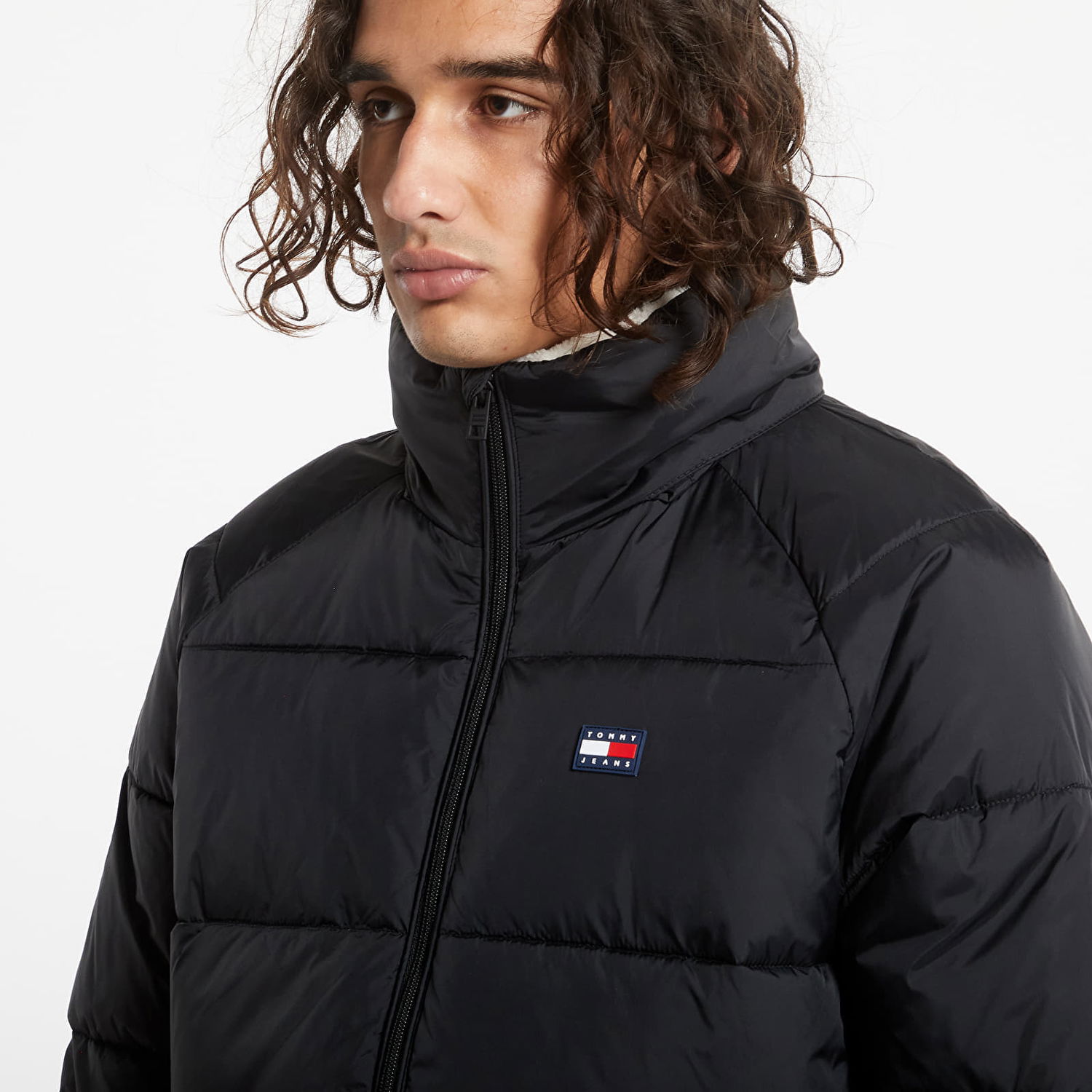 Puffer takki Tommy Hilfiger Vail Puffer Ext Black Musta | DM0DM20003 BDS, 1