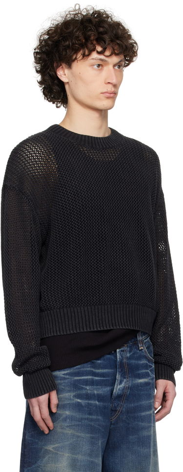 Villapaita Represent Clo Represent Open Gauge Knit Sweater Musta | MLM3821, 1
