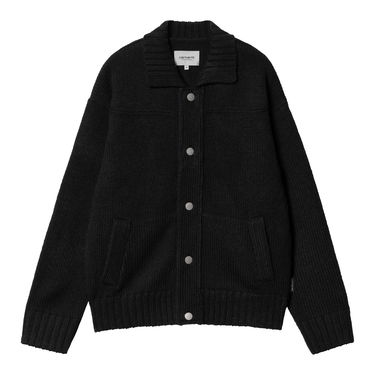 Villapaita Carhartt WIP Knitted Cardigan with Pockets Musta | I034495_9, 0