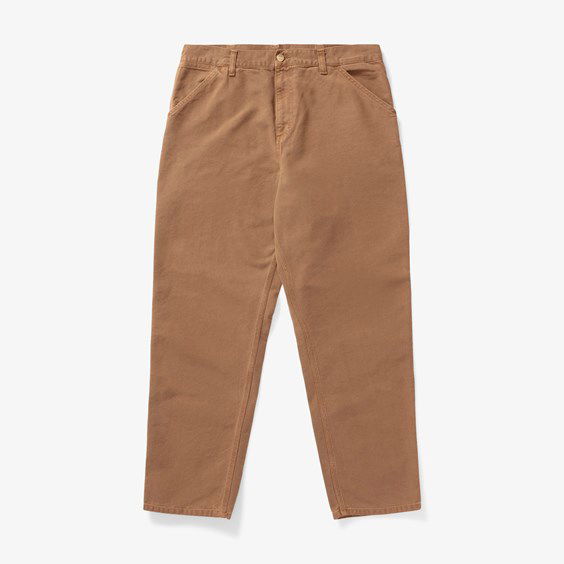 Housut ja farkut Carhartt WIP Single Knee Pant Tamarind Sininen | I026463_1CN_FH, 0
