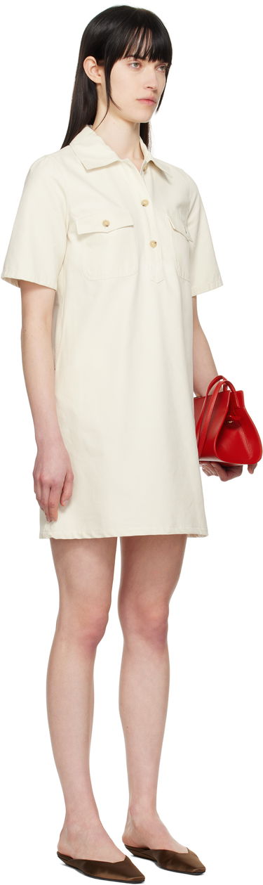 Mekko A.P.C. A.P.C. Selia Minidress Valkoinen | COGBJ-F35177, 1