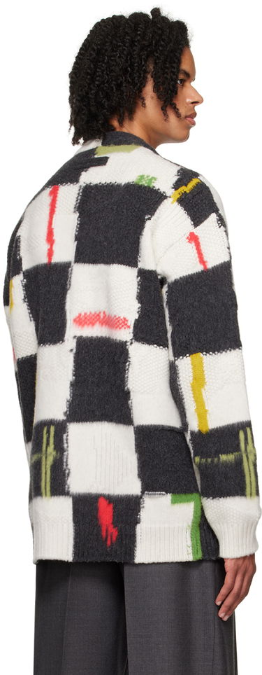 Villapaita ZEGNA ZEGNA x The Elder Statesman Check Cardigan Monivärinen | TCW35A6-CRG, 2