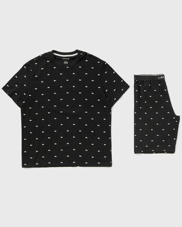 Pyjama Lacoste LOUNGEWEAR PYJAMA SET Musta | 4H3304-258, 0