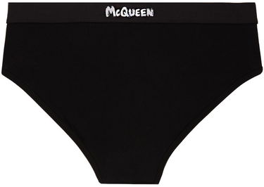Alusvaatteet ja sukat Alexander McQueen Alexander McQueen Graffiti Briefs Musta | 7107514112Q, 1