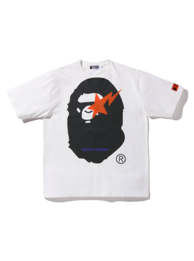 T-paita BAPE Heron Preston x Relaxed Fit Tee Valkoinen | 1I23-109-905 WHT