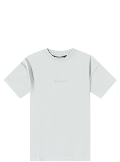 T-paita Palm Angels Reverse Logo Tee Valkoinen | PMAA001S23JER0040505