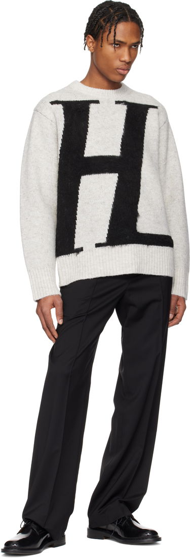Housut Helmut Lang Helmut Lang Relaxed Wool Trousers Musta | O09HM205, 3