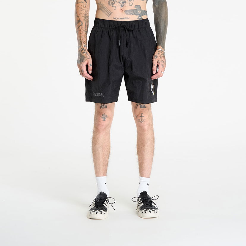 Shortsit Pleasures PLEASURES Daft Club Crush Hiking Shorts Musta | P25DP013-BLACK