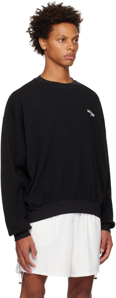 Villapaita We11done We11done Basic 1506 Sweatshirt Musta | WD-TS3-22-798-U-BK, 1