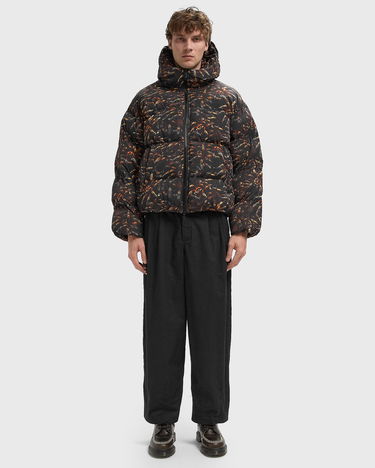 Puffer takki Diesel Spider Print Puffer Jacket Musta | A18760-0AJFX-900A, 2