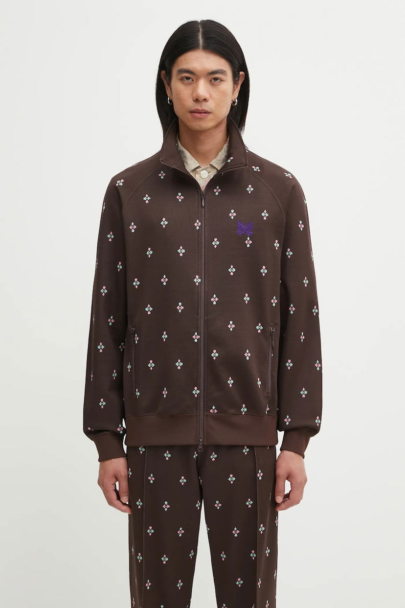 Takki Needles Needles Track Jacket Ruskea | RW312