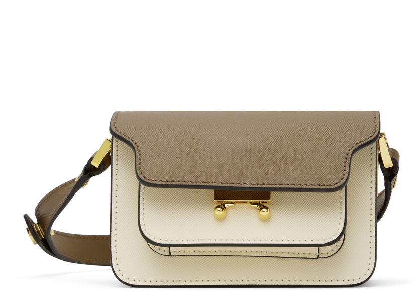 Käsilaukku Marni Marni Kids Trunk Shoulder Bag Beige | M00998