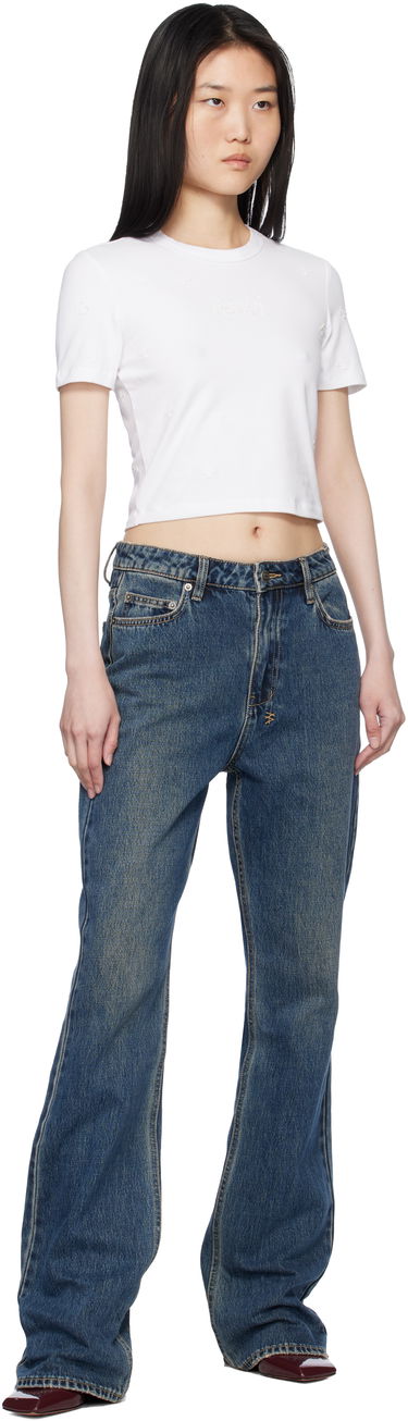Crop top Ksubi Ksubi 1999 Plus Baby Cropped T-Shirt Valkoinen | WPS25TE012, 3
