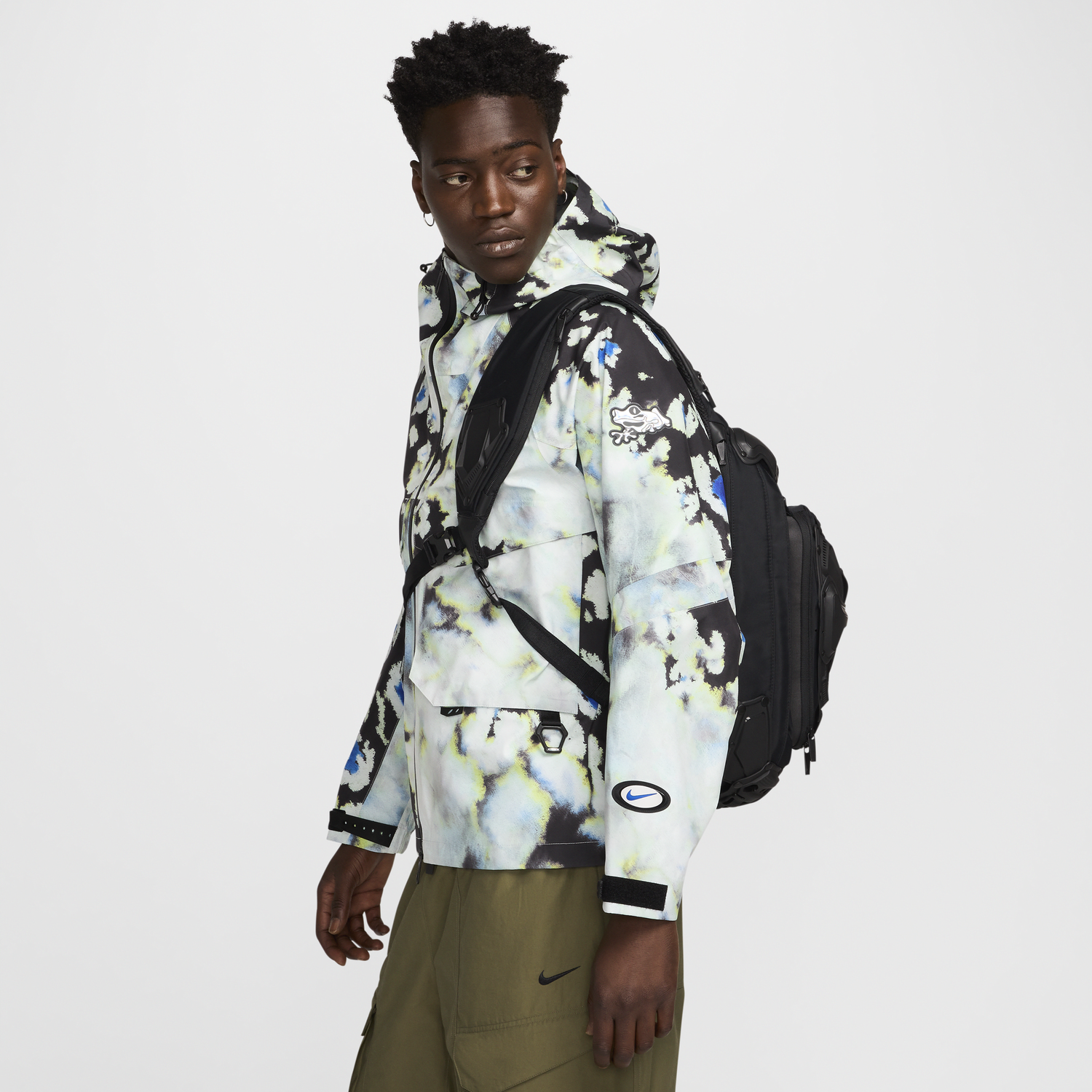 Tuulitakki Nike Modular Backpack (1 L) Valkoinen | FV7947-010, 1