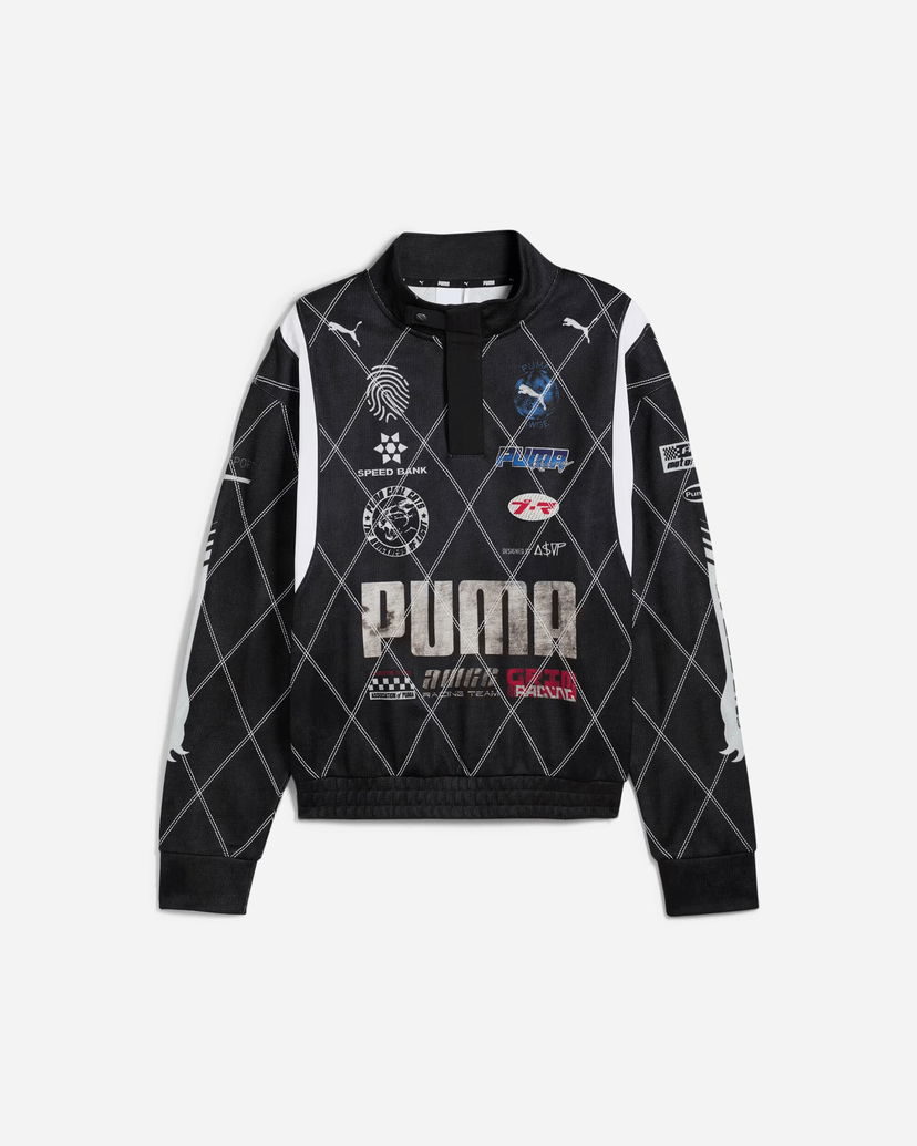 Huppari Puma A$AP Rocky Distressed Sweatshirt Musta | 631126-01