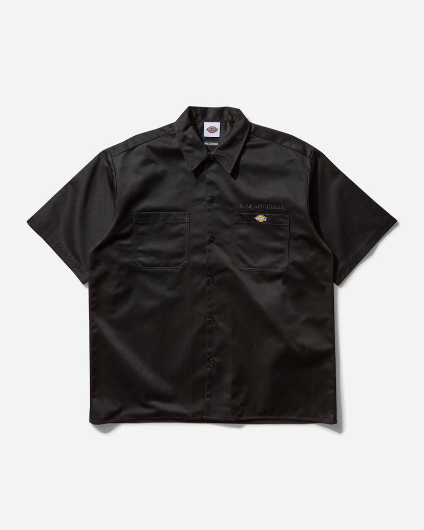 Paita WACKO MARIA Dickies Work Shirt Type-1 Musta | 25SS-WMS-DC01 BLACK