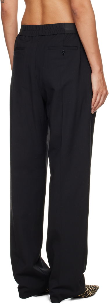 Housut Loulou de Saison Loulou de Saison Elasticated Waistline Trousers Musta | NIRO, 2