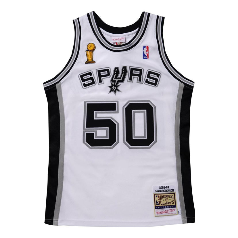 Jersey Mitchell & Ness Mitchell & Ness NBA San Antonio Spurs Finals 2002-03 David Robinson 50 Jersey Valkoinen | AJY44948-SAS02DRBWHIT