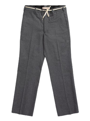 Housut Marni Straight Chino Pants Harmaa | PUMU0110U0-00N80
