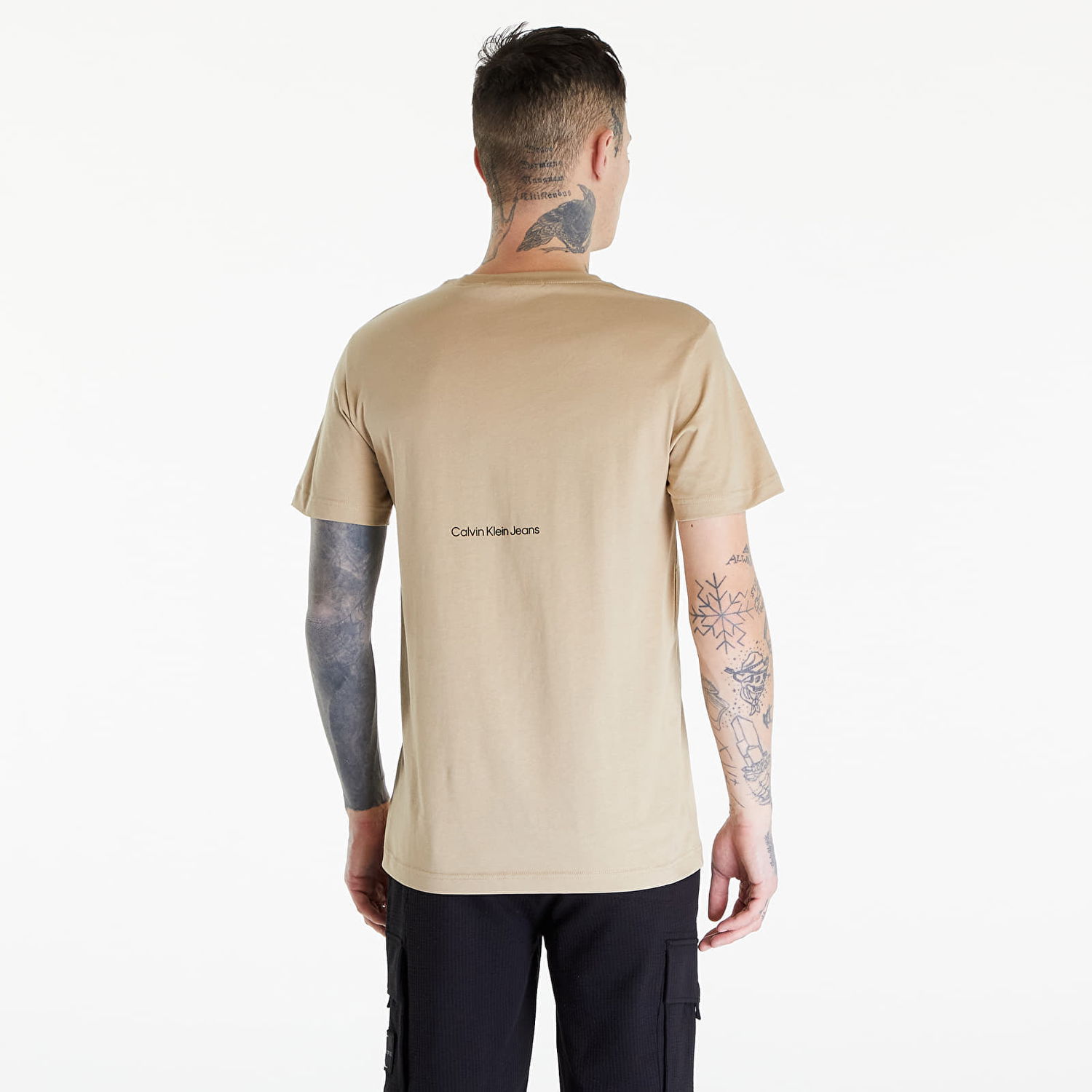 T-paita CALVIN KLEIN Jeans Serenity Multi Graphic Beige Beige | J30J325930 PF2, 1