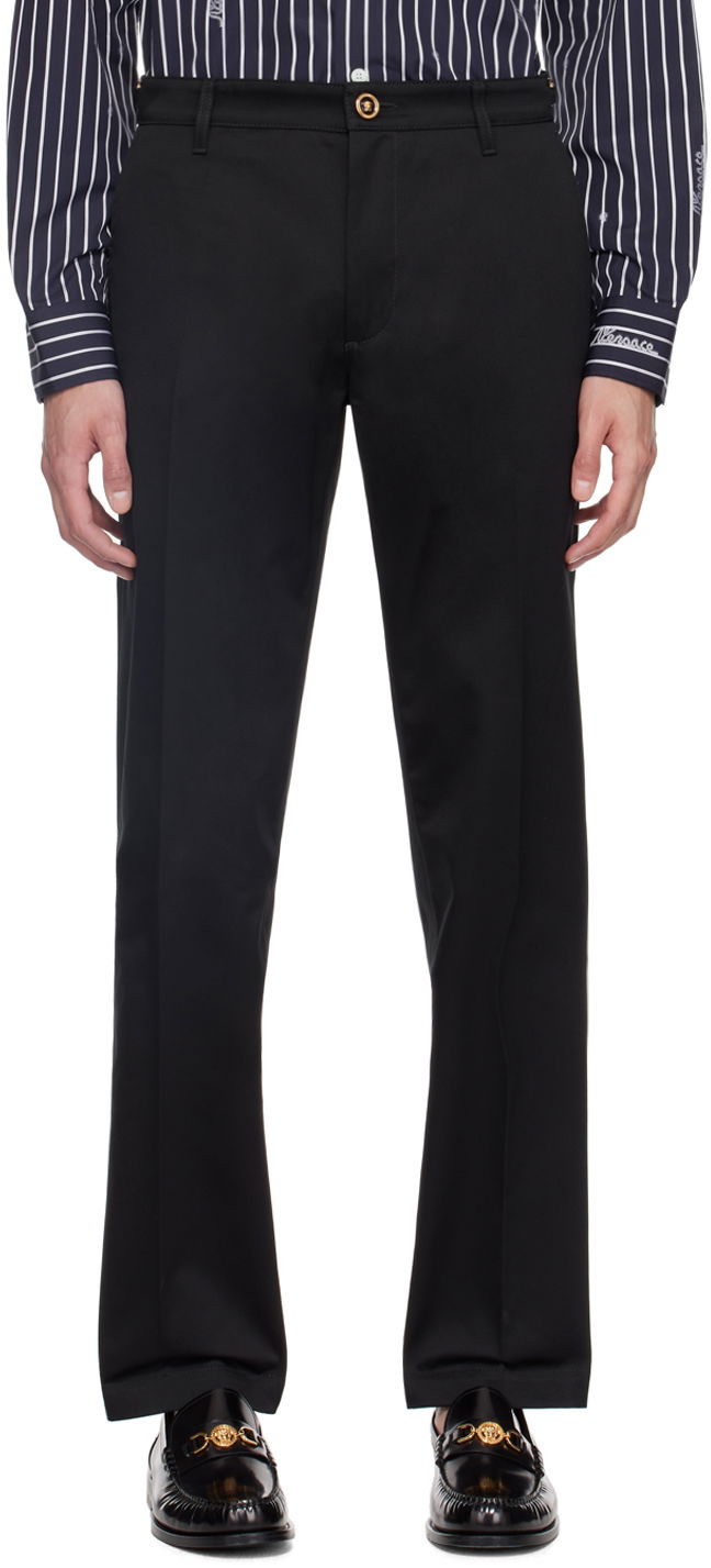 Housut Versace Black Medusa Biggie Trousers Musta | 1010583_1A01718